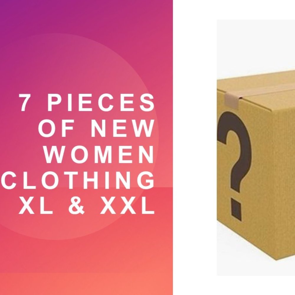 Mystery Box Lot of 7 Pieces  NEW WOMEN CLOTHES Department Store
